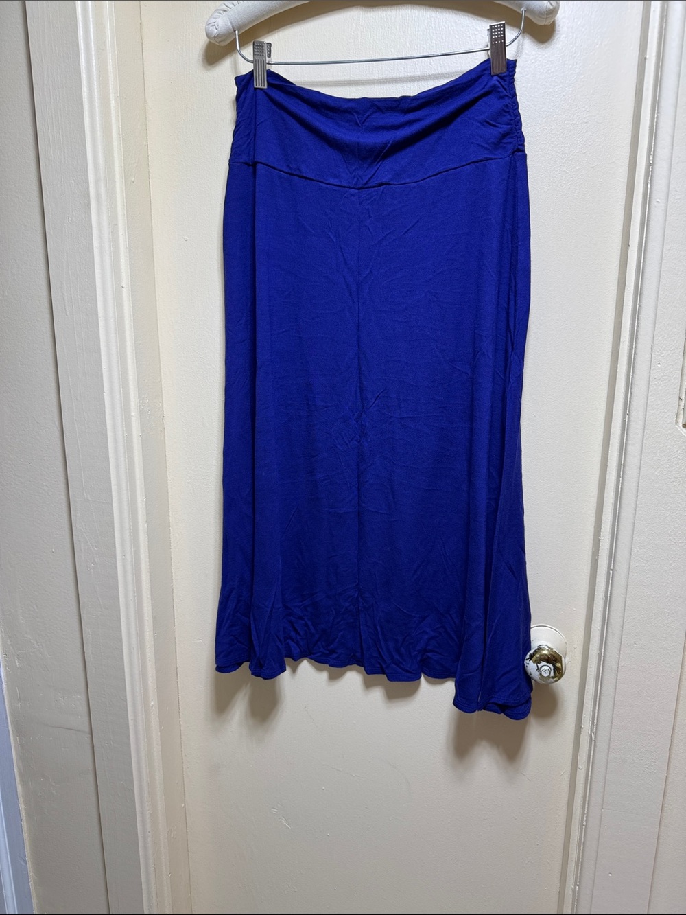 Coldwater Creek Royal Blue Maxi Skirt
